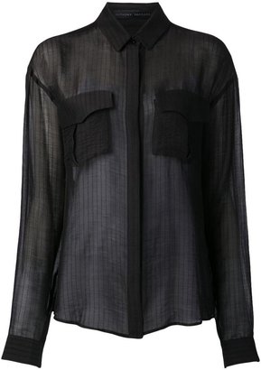 ANTHONY VACCARELLO sheer blouse