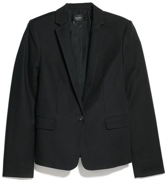 MANGO Essential cotton blend blazer