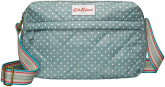 Cath Kidston Mini Dot Quilted Double Zip Bag