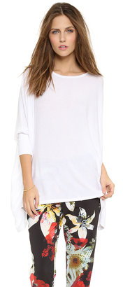 Alice + Olivia AIR by Boat Neck Rectangle Tee