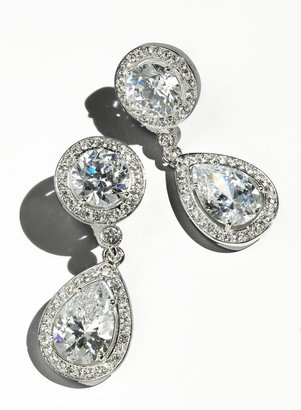 Nadri Crystal & Cubic Zirconia Drop Earrings