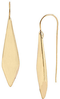 Kenneth Cole New York Gold Geometric Linear Earrings