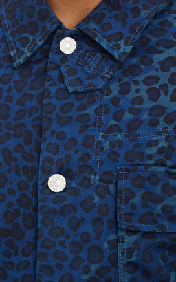 Paul Smith Leopard-Print Barn Jacket