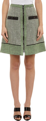 Proenza Schouler A-line Tweed Skirt
