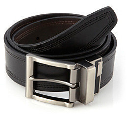 Levi's Levis Men's Black/Brown Leather Belt