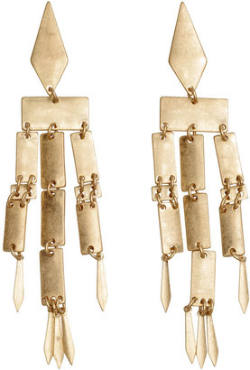 H&M Long Earrings - Gold-colored - Ladies