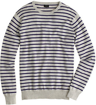 J.Crew Cotton-cashmere sweater in stripe
