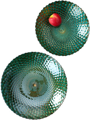Shiraleah Verdigris Glass Platter
