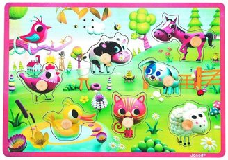 Janod Meadow Friends Musical Puzzle