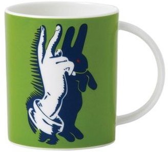 Royal Doulton Street Art 'Bunny Fingers' mug