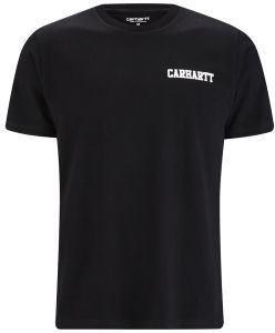 Carhartt Men's College Script TShirt - Black/White