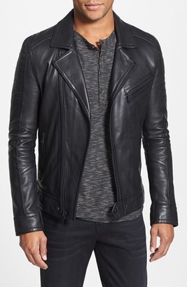 Andrew Marc New York 713 Andrew Marc 'Brayden' Quilted Leather Moto Jacket (Online Only)