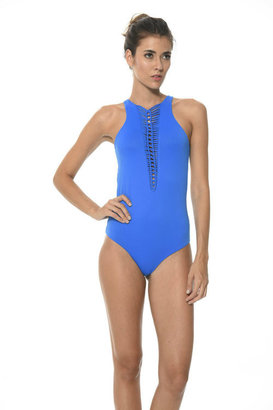 Malai Swimwear 2017 Malai Swimwear - French Blue One Piece OP0066