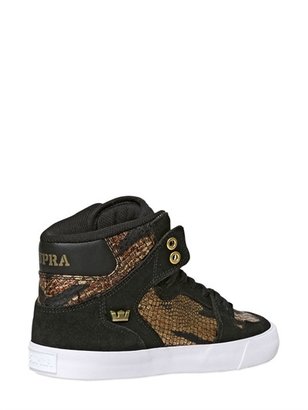 Supra Vaider Leather High Top Sneaker