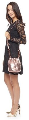 Juicy Couture Couture Clash Leather Mini Bucket Bag