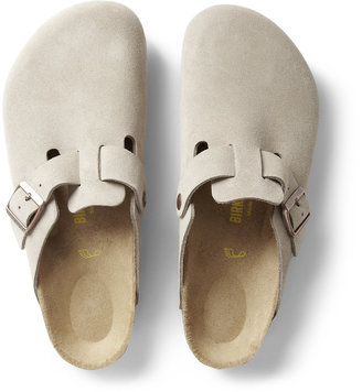 Birkenstock Boston Suede Sandals