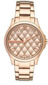 Armani Exchange Exchange Rose Gold Bracelet Ladies Watch
