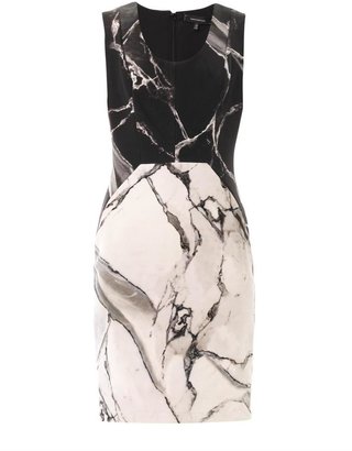 Robert Rodriguez Carrara-print silk dress
