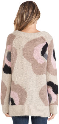 Kate Spade Deco Rose Mohair Sweater