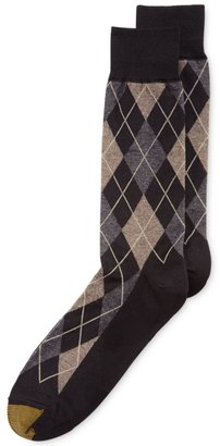 Gold Toe Men's Socks, Village Argyle Single Pack