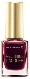 Max Factor Gel Shine Lacquer Nail Polish Sheen Merlot 60