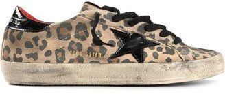SuperStar Golden Goose Deluxe Brand 'Superstar' leopard print sneakers