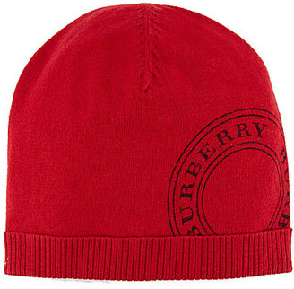 Burberry Knitted stamp beanie