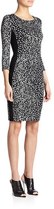 Narciso Rodriguez Jersey Printed Bodycon Dress
