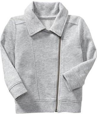 Old Navy Heathered Moto Jackets for Baby