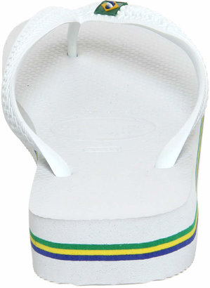 Havaianas Brazil Flip-flop White Rubber