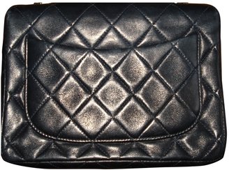 Chanel Blue Leather Handbag Timeless