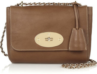 Mulberry Lily Small Textured-leather Shoulder Bag - Tan
