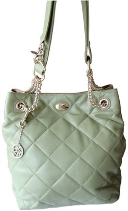 Donna Karan Green Leather Shoulder bag
