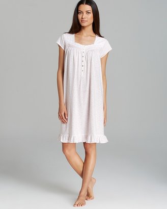 Eileen West Country Fields Printed Short Nightgown