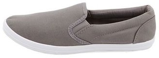 Charlotte Russe Classic Canvas Slip-On Flats
