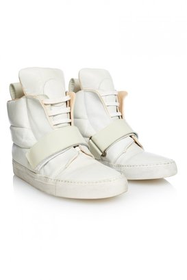 Acne 19657 Acne Leather Zander High Top Trainers