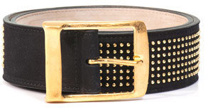 Alexander McQueen Studded leather belt