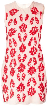 Vanessa Bruno athé by Red Embroidery Shift Dress