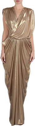 Gorgeous Couture Harlow Maxi Dress Gold