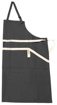 Le Creuset cotton 'Satin Black' apron