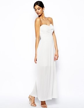 TFNC Maxi Prom Dress With Pleated Skirt