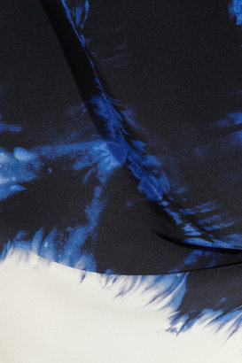 Stella McCartney Draped tie-dyed silk skirt
