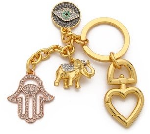 Juicy Couture Elephant Charm Keyfob