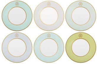 Roberto Cavalli Lizzard Dinner Plates - Set of 6 - Sunrise