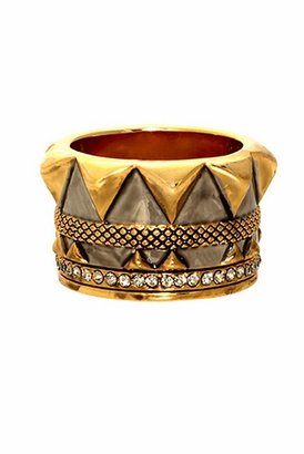 House Of Harlow Conquistador's Crown Ring in Gold