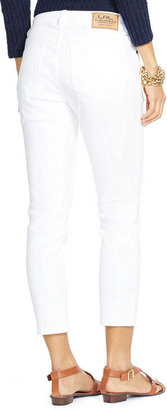 Lauren Ralph Lauren Cropped Straight-Leg Jeans