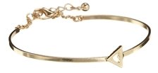 ASOS Open Triangle Fine Bangle Bracelet - Gold