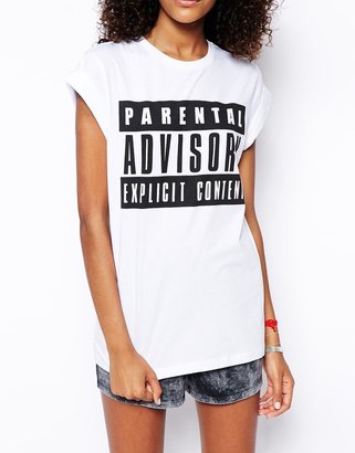 ASOS T-Shirt with Parental Advisory