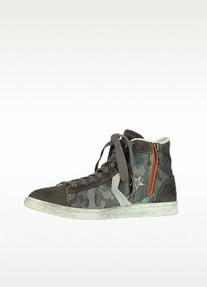 Converse Limited Edition Pro Leather Mid Canvas and Suede Sneaker