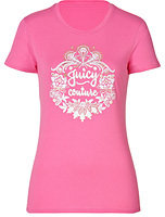 Juicy Couture Cotton Embroidered Boho T-Shirt
